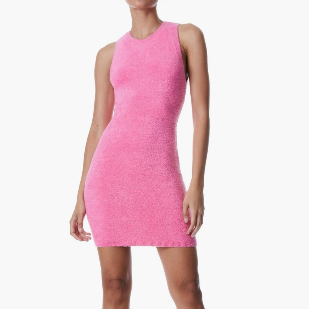 Alice + Olivia Sleeveless Mini Dress Primrose XS